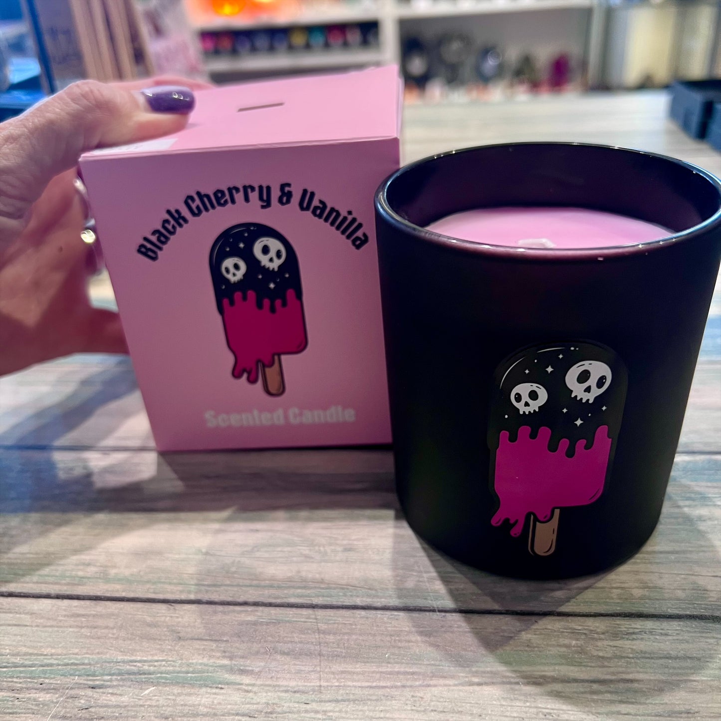Black Cherry and Vanilla Candle