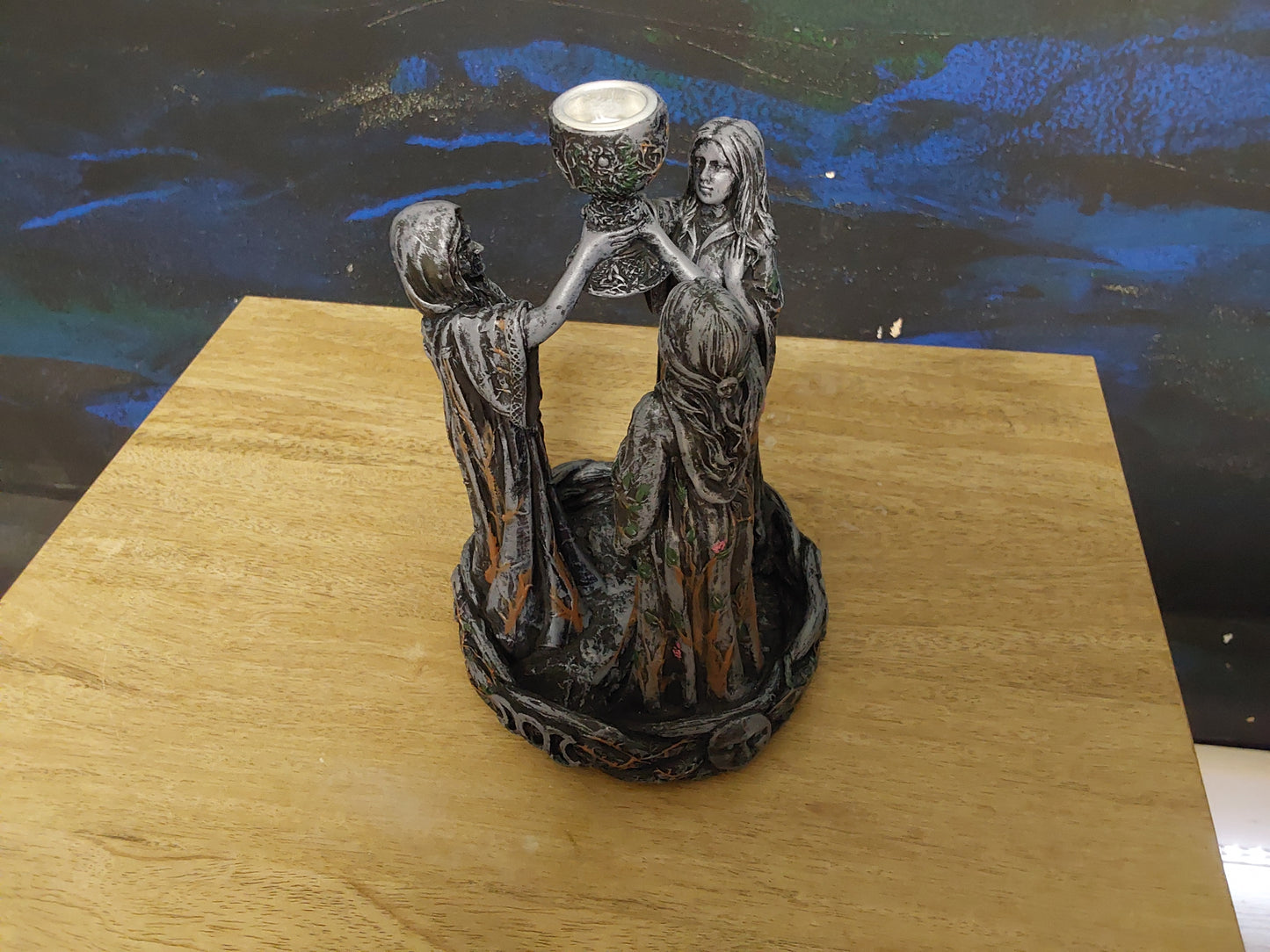 Maid, Mother and Crone Backflow Burner