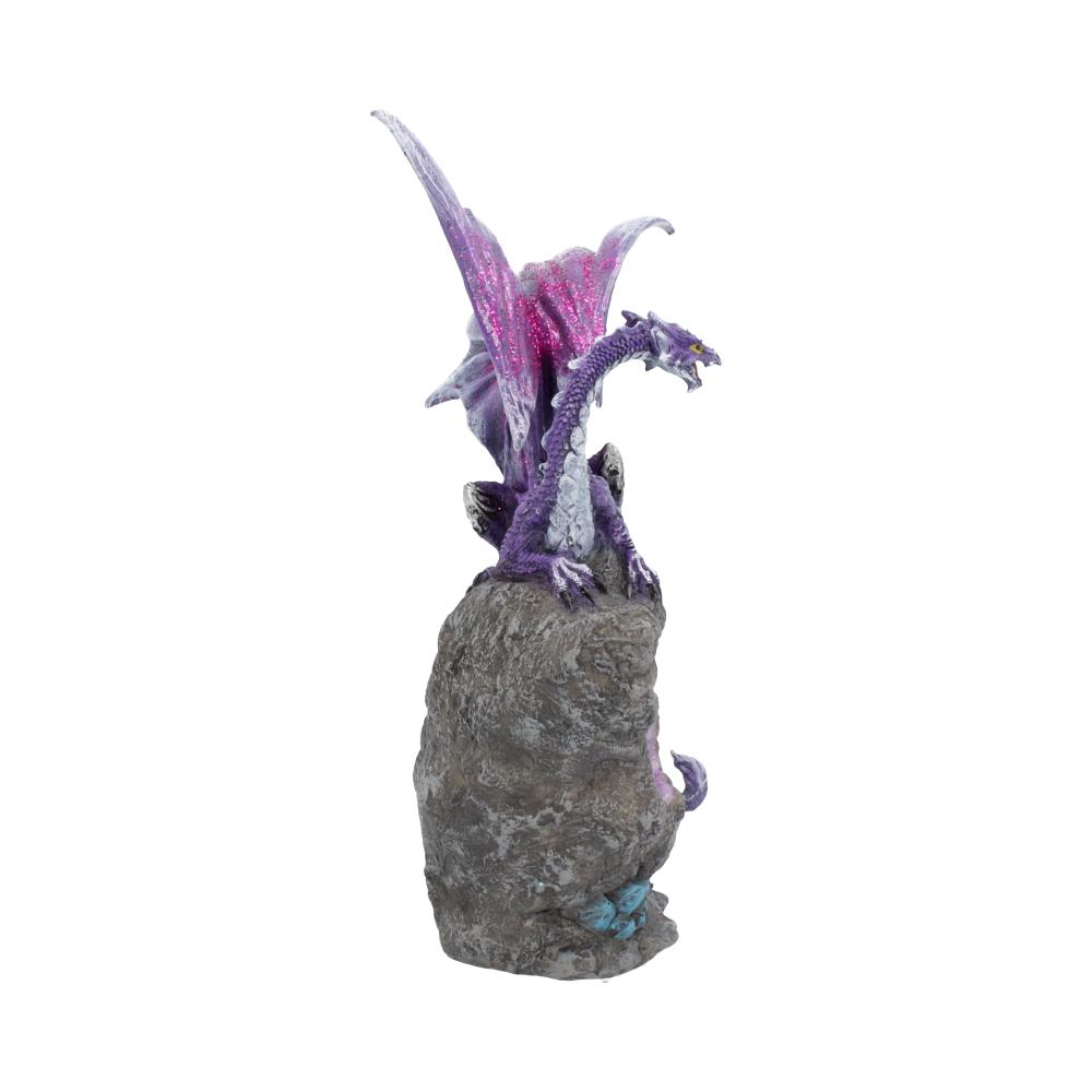 Amethyst Custodian Dragon 22cm