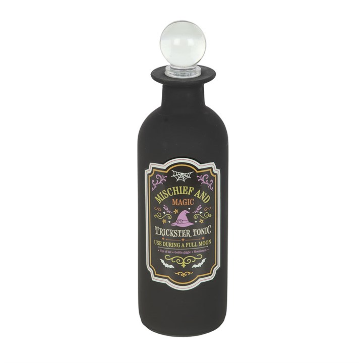 Mischief and Magic Glass Bottle