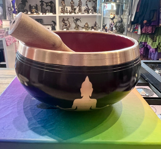 Large Buddha Singing Bowl 14cm