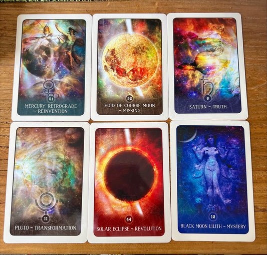 Black Moon Astrology Cards