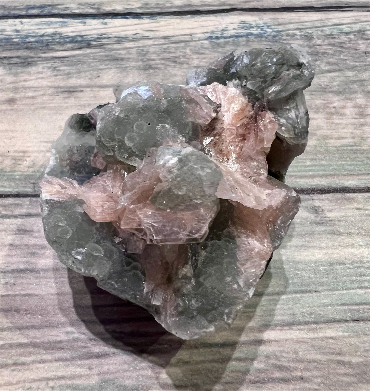 Herderite/Stilbite Specimen