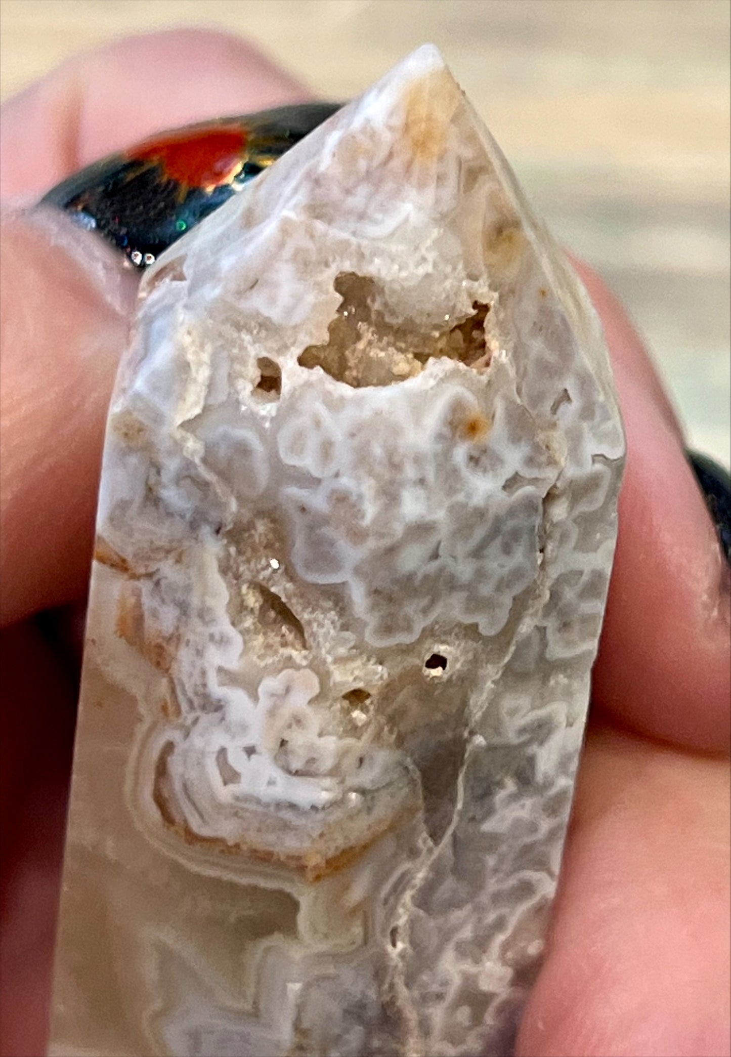 Tower - Flower Agate