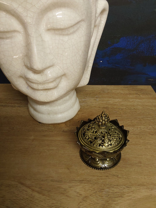 Lotus Incense Cone Holder