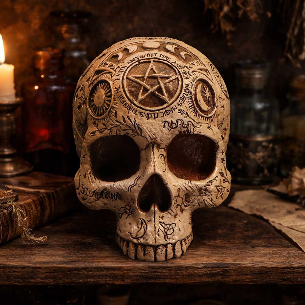 Apothecary Skull 14cm