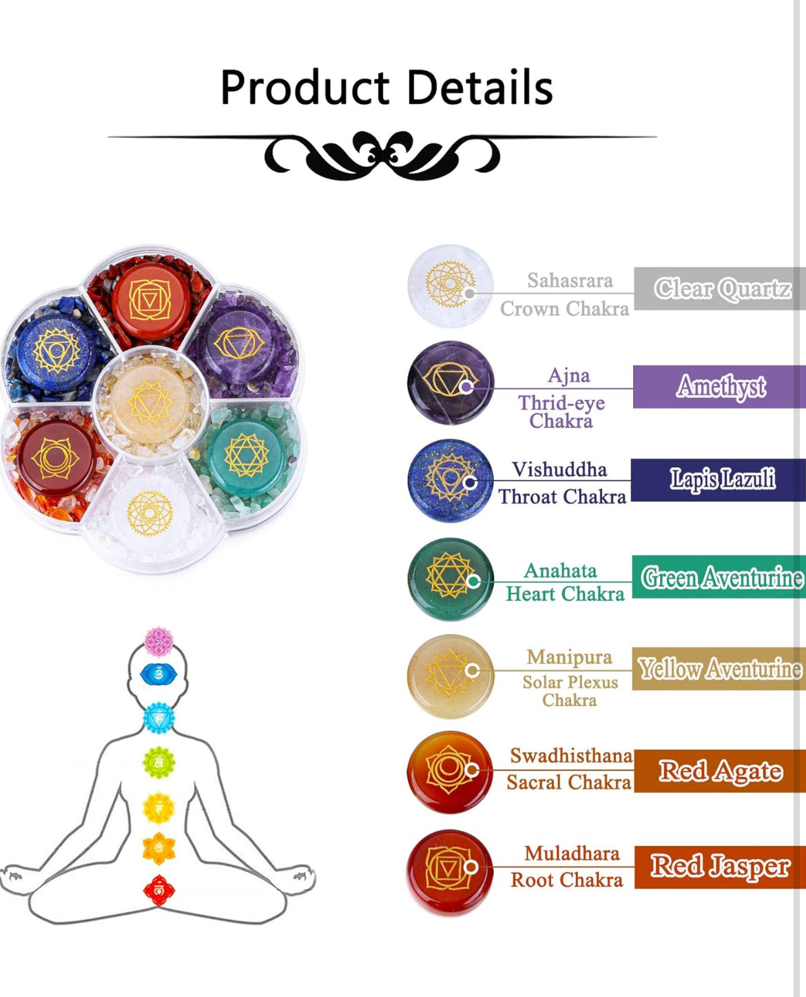 Chakra Healing Stones