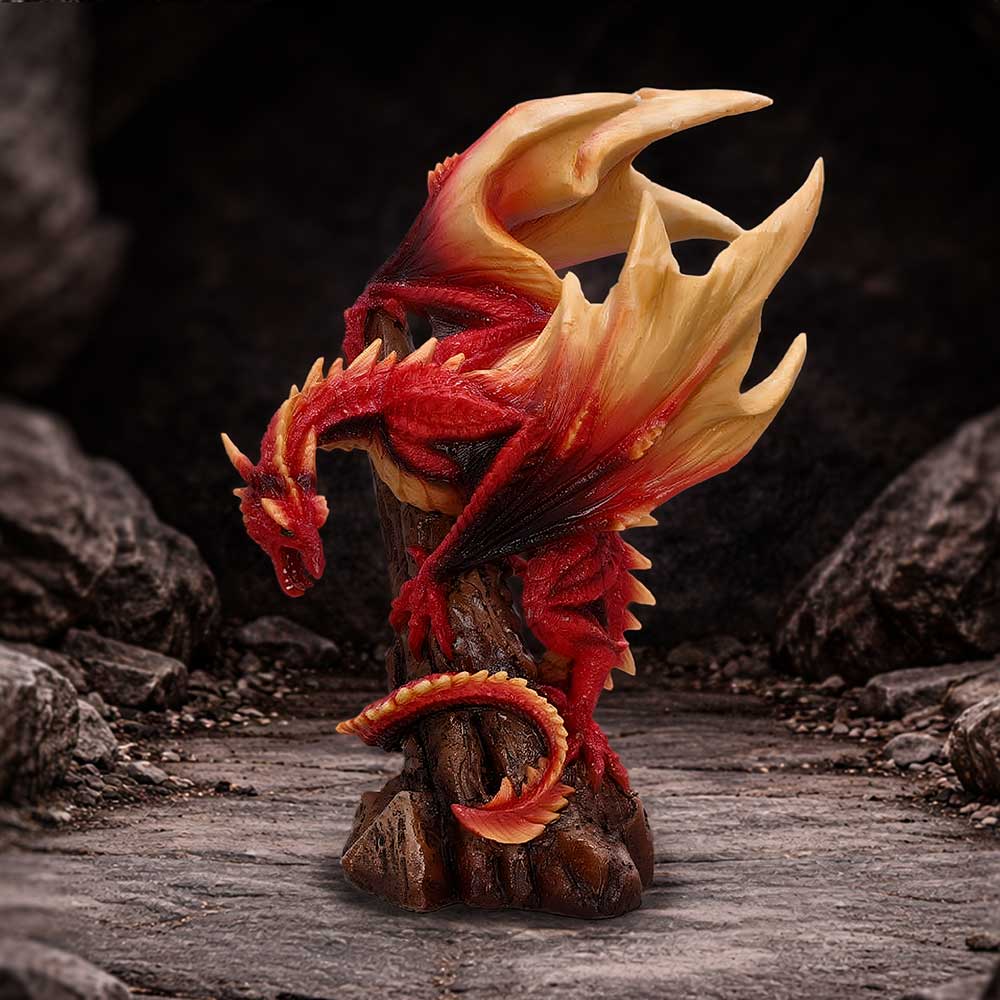 Vermillion Inferno. 22.5cm