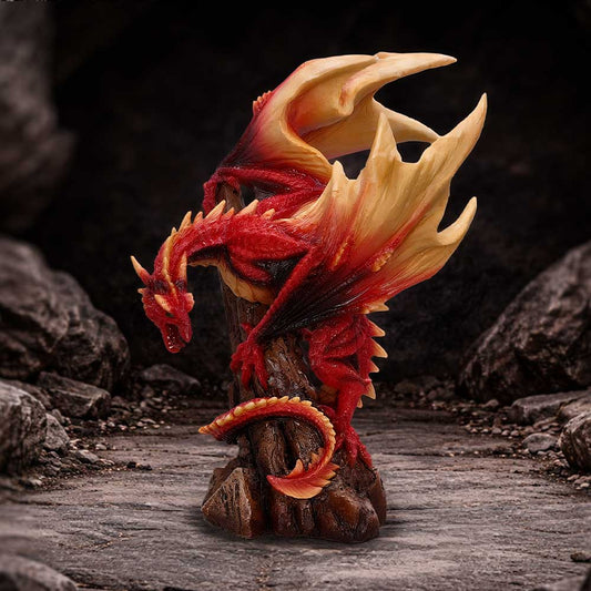 Vermillion Inferno. 22.5cm