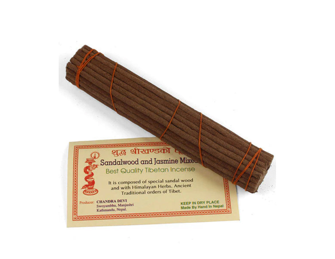 Sandalwood and Jasmine Tibetan Incense