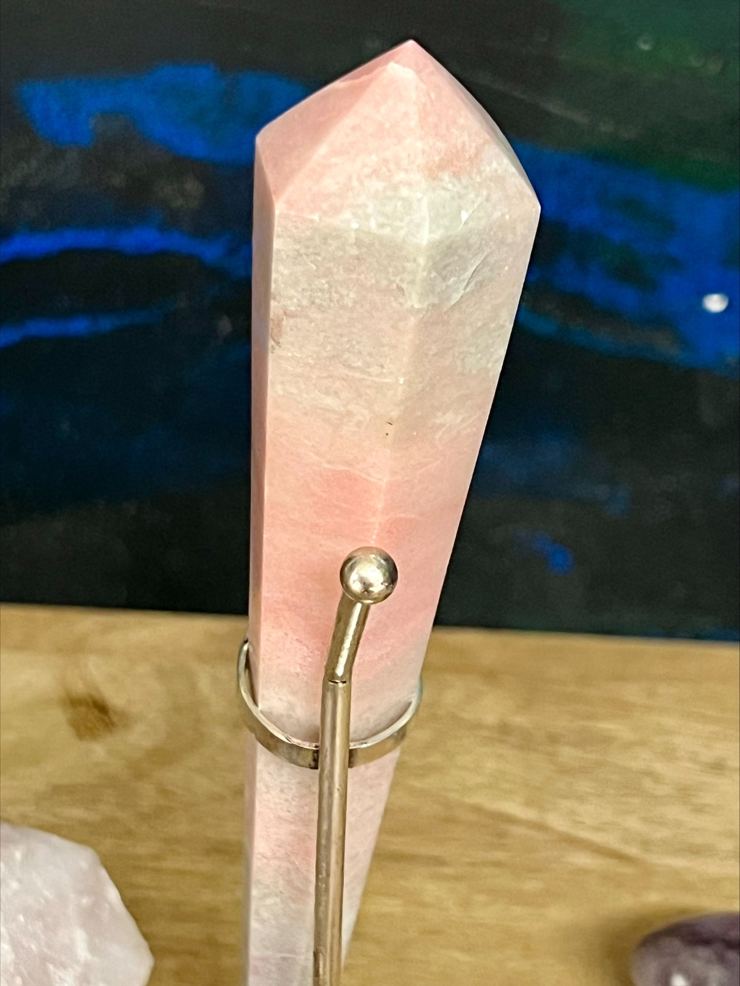 Pink Opal Wand 17.5cm