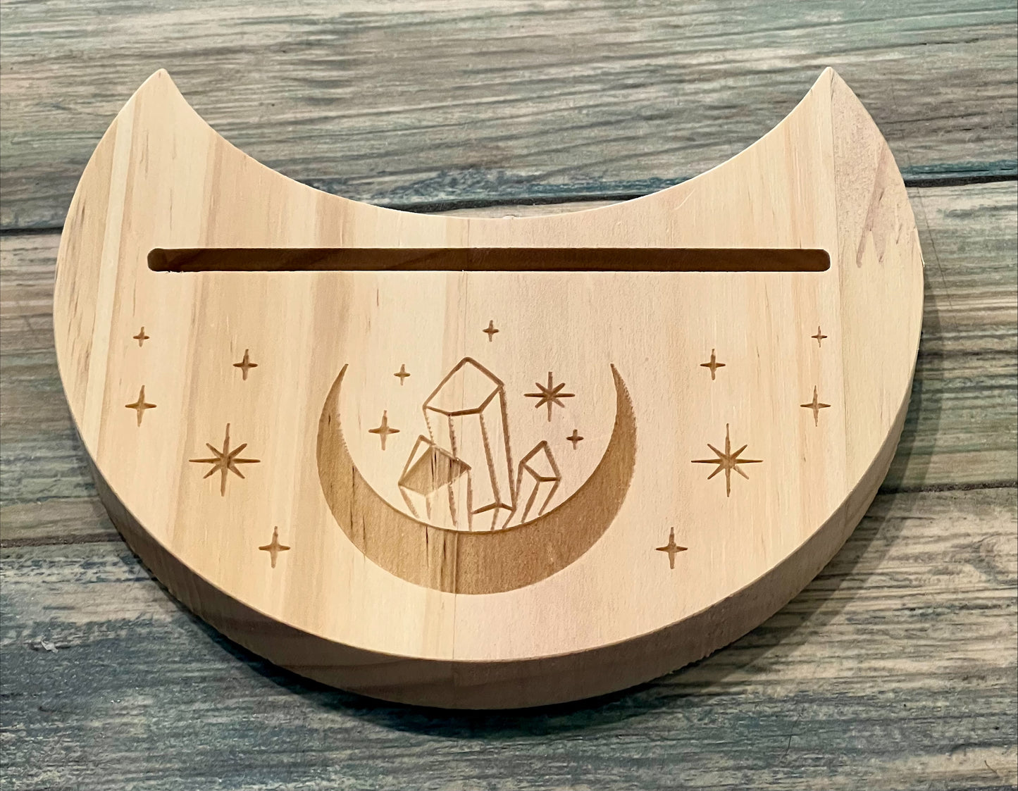 Card stand - Crystal Moon Tarot Card Stand