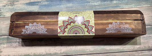 Wooden Incense Box - Jasmine