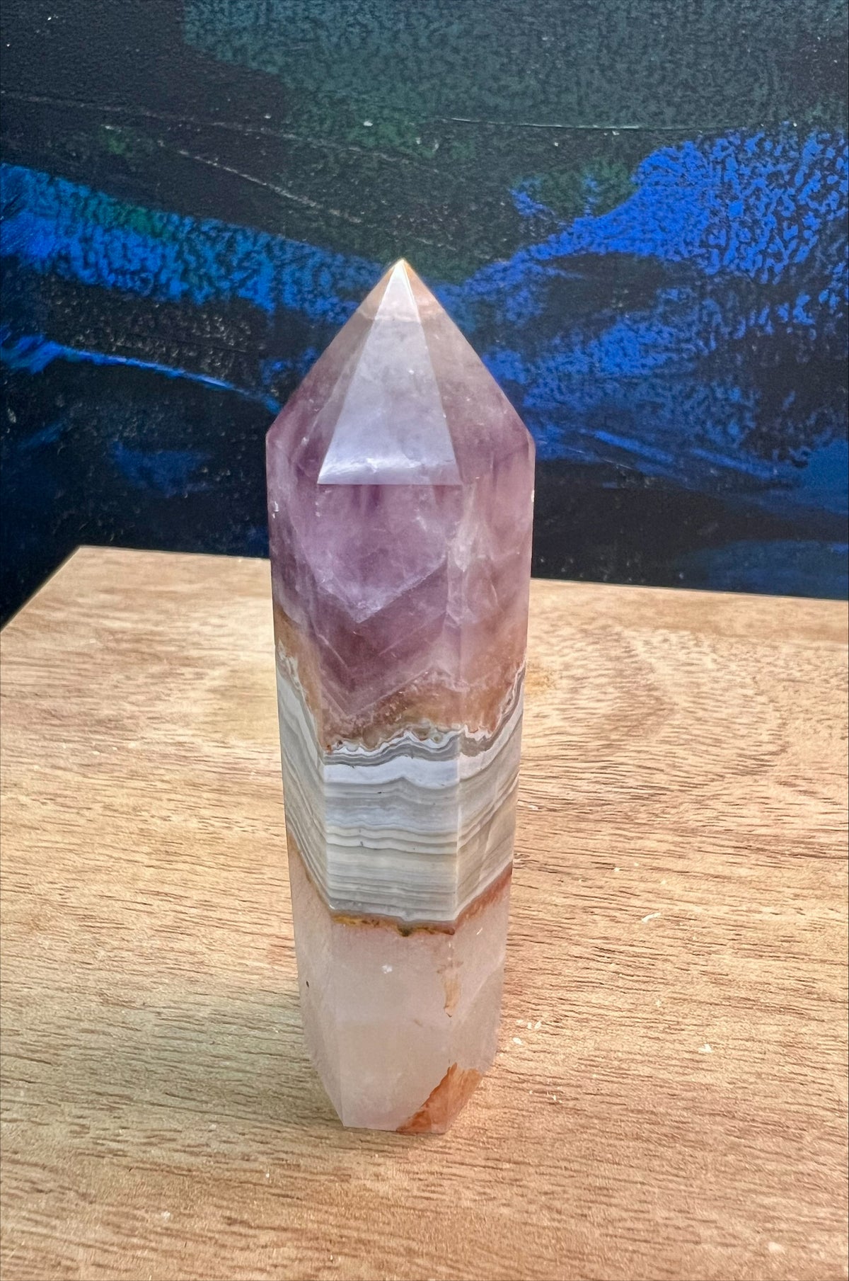 Amethyst Jasper Point