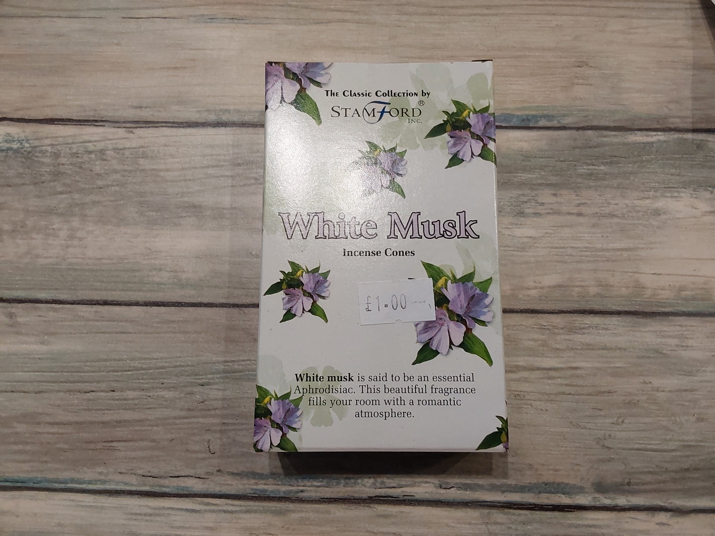 White Musk Stamford Incense Cones