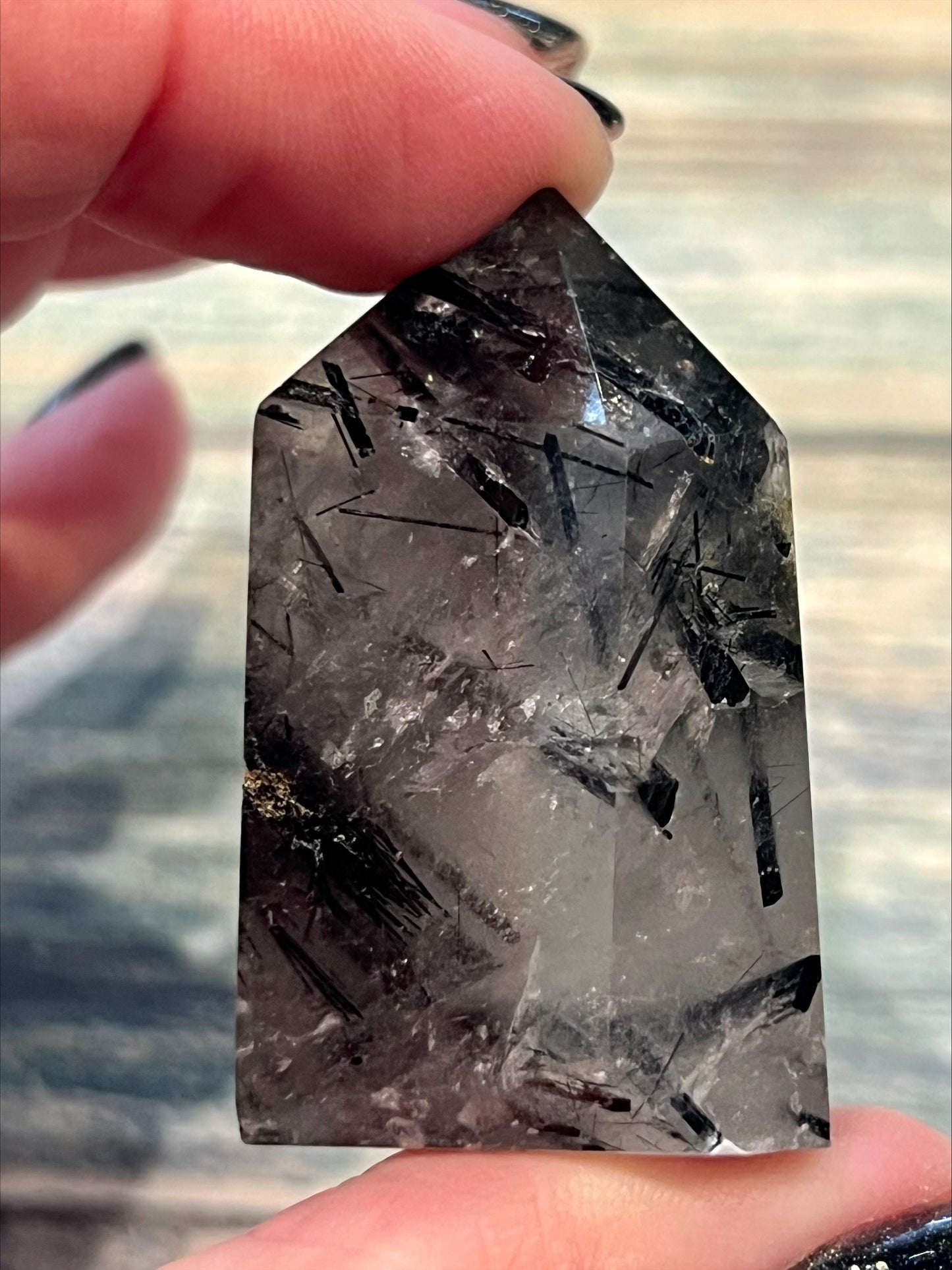 Tower - Rutilated Quartz