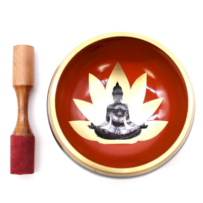 Large Buddha Singing Bowl 14cm