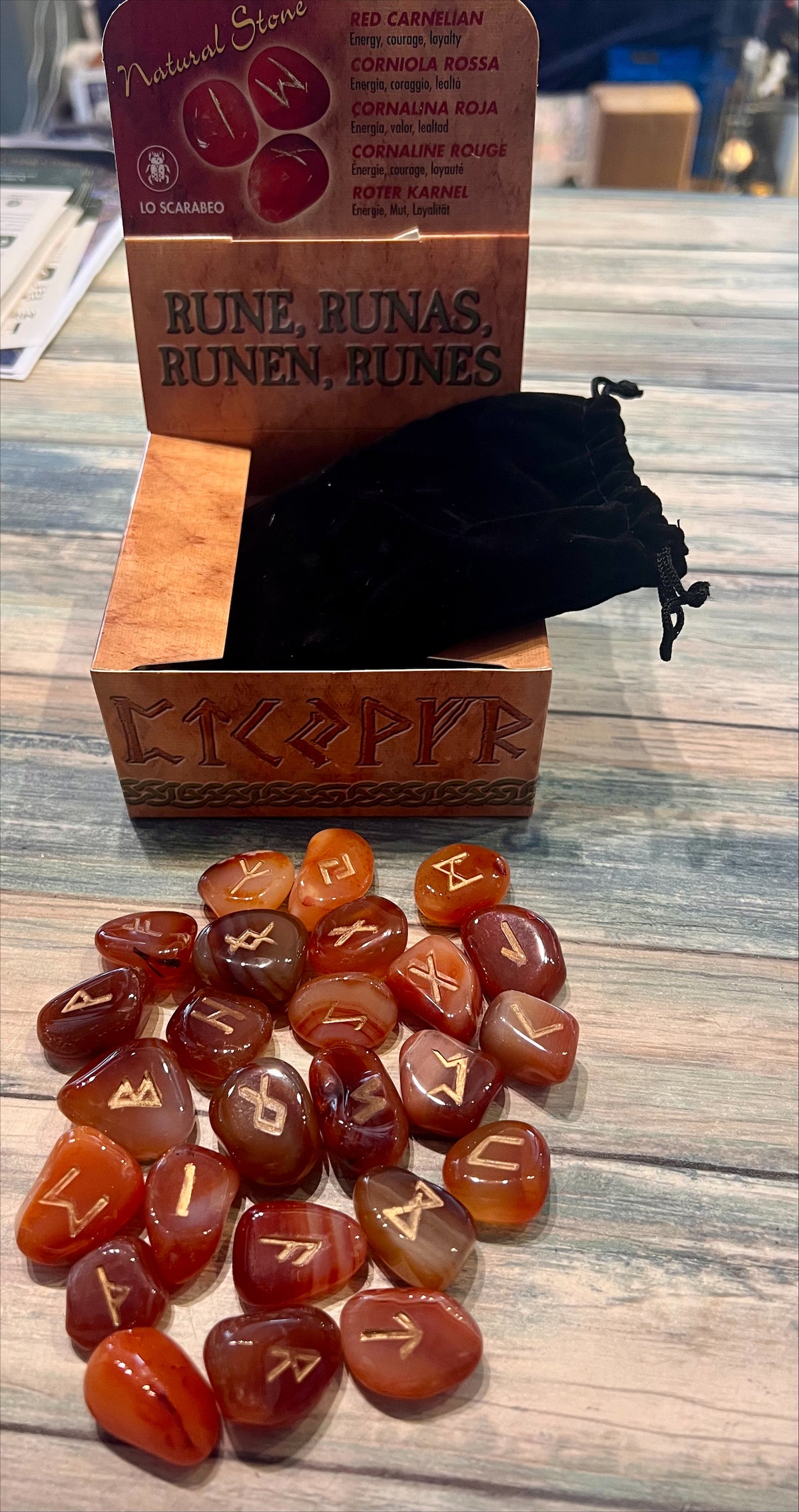 Runes - Red Carnelian