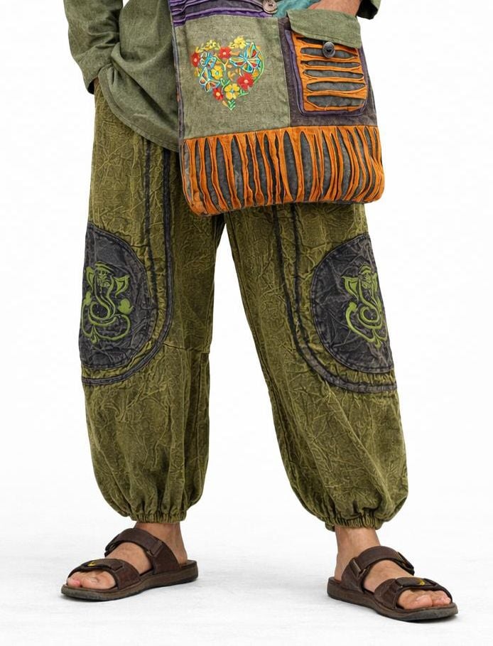 Acid Wash Trousers (Ganesh)
