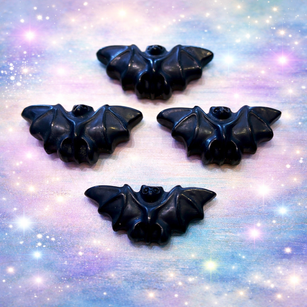 Obsidian Crystal Bat