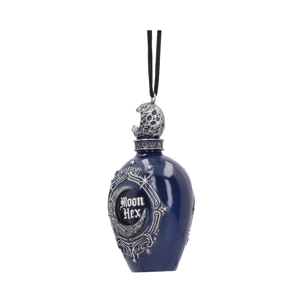 Moon Hex Potion Bottle Hanging