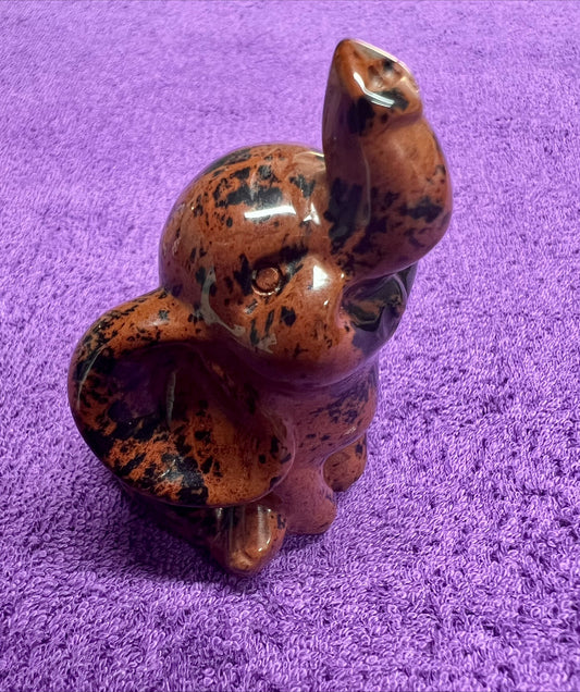 Elephant - Mahogany Obsidian