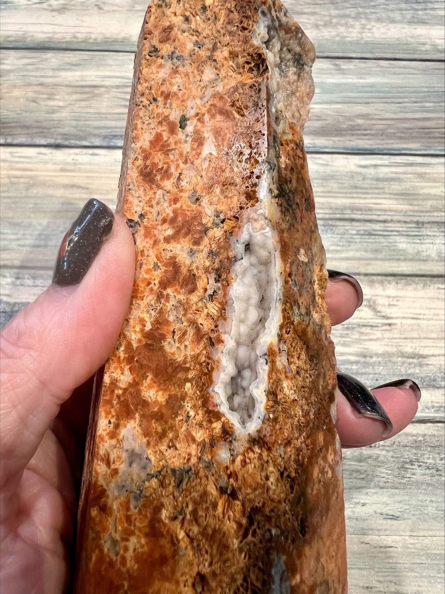Tower - Apatite and Chalcedony