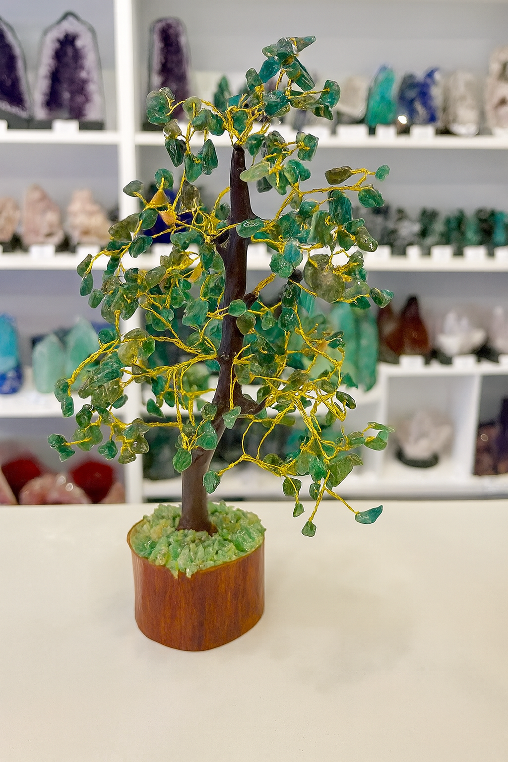 Aventurine Crystal Chip Tree
