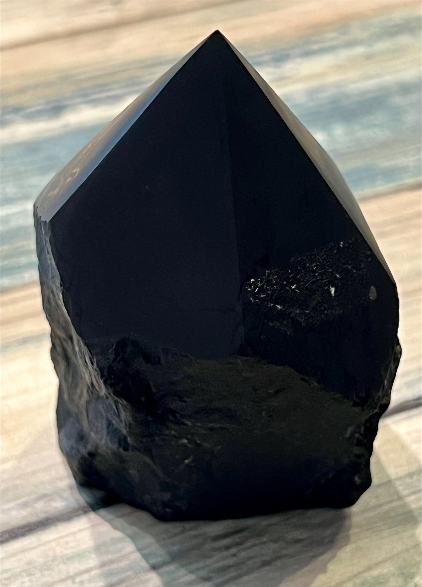 Shungite Cut Base Point