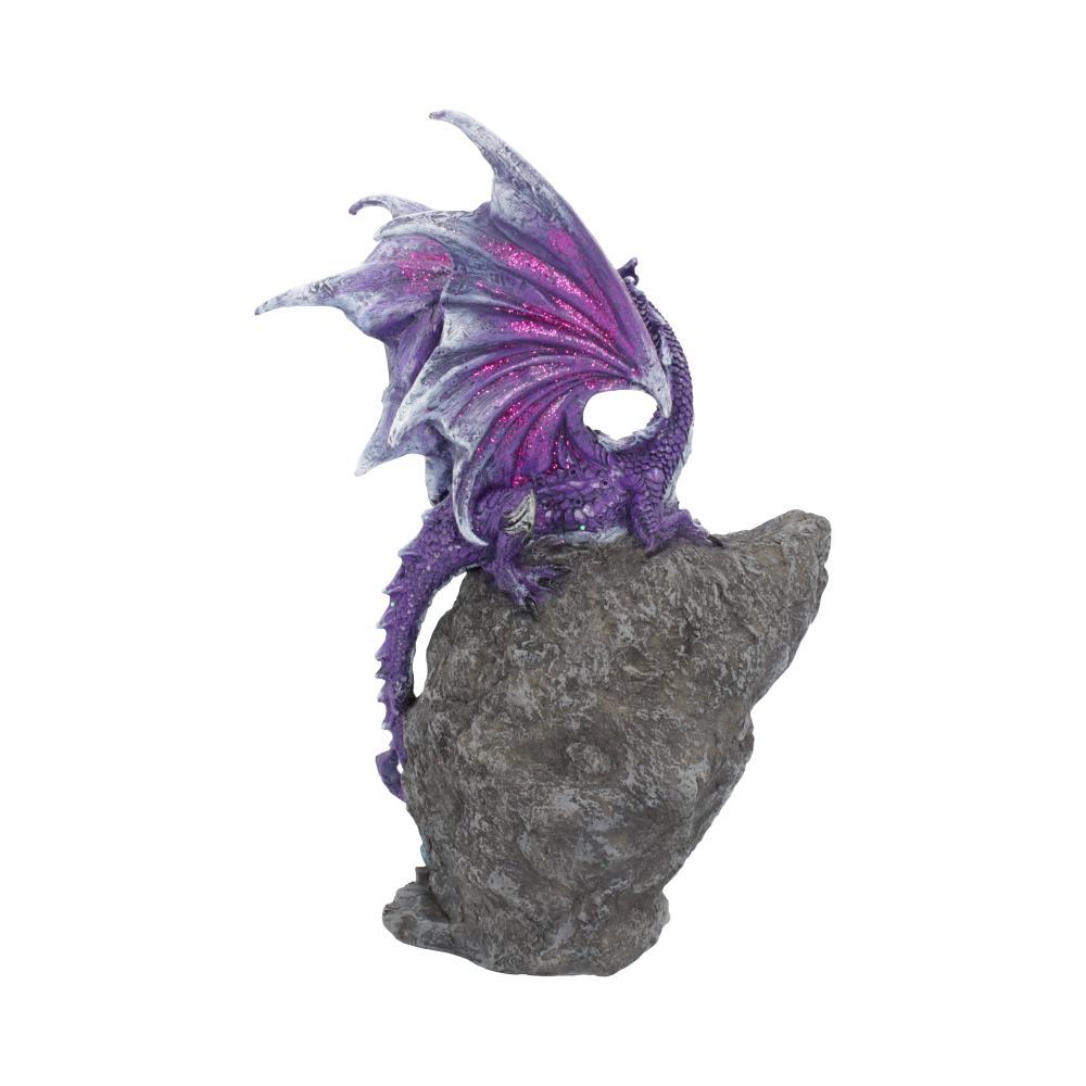 Amethyst Custodian Dragon 22cm