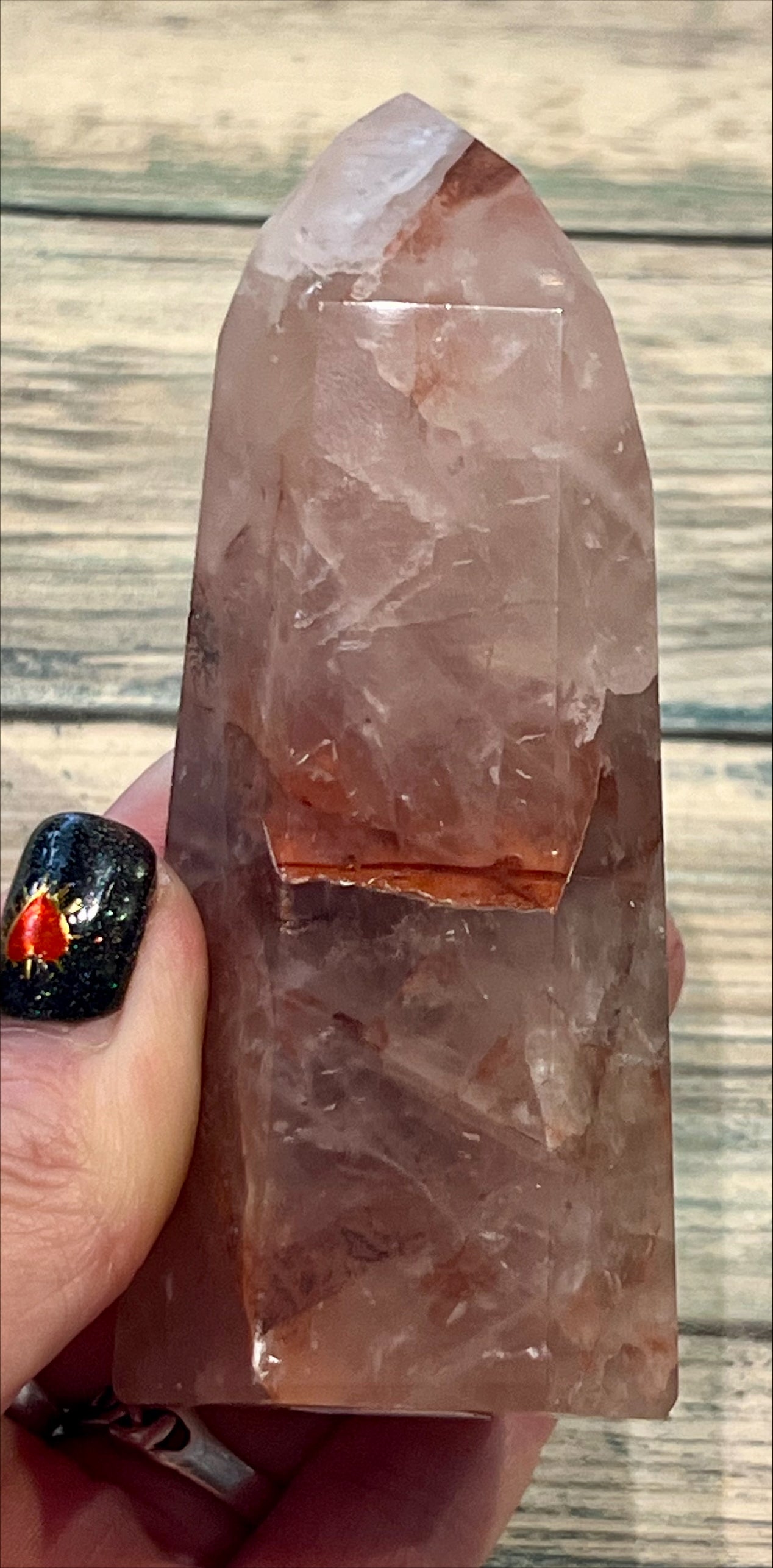 Tower - Hematoid Quartz