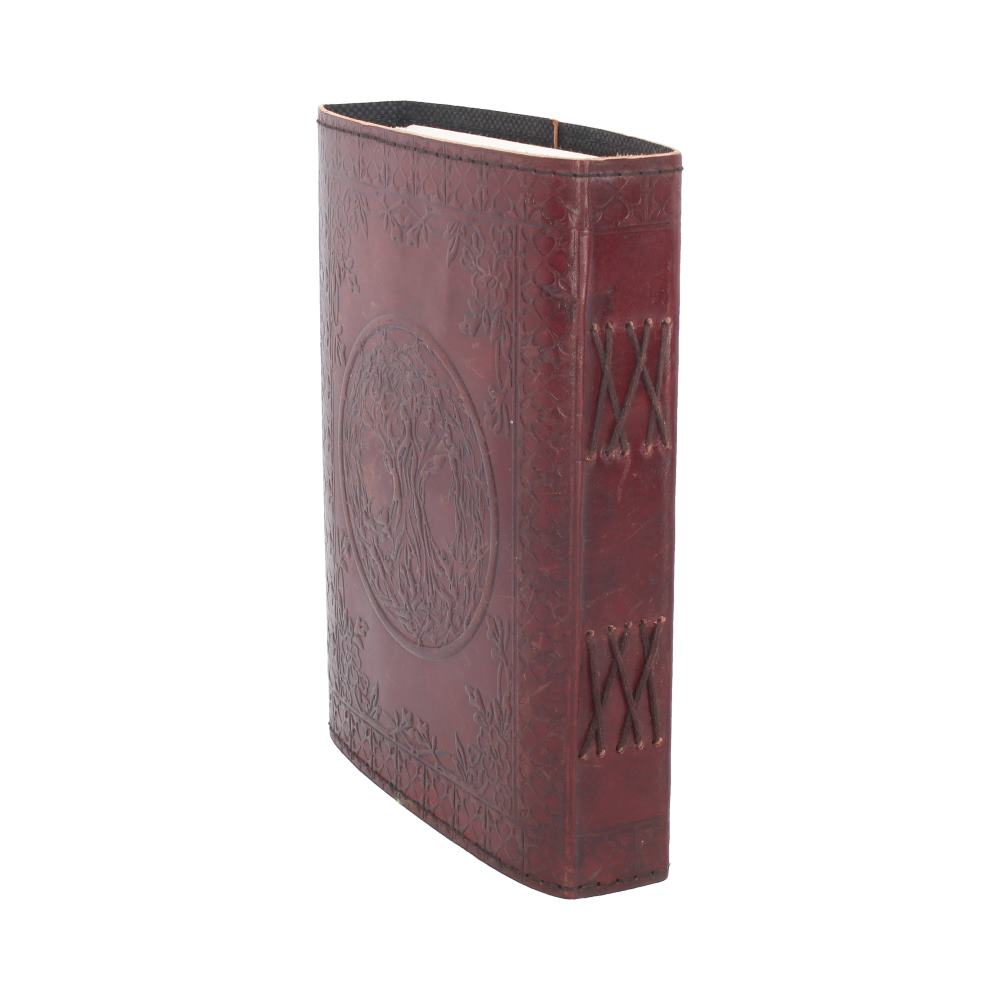 Journal - Tree of Life Leather Journal with lock 21 x 15cm