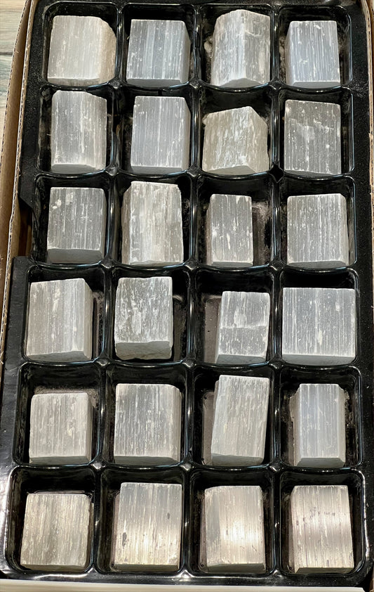 Selenite Cube