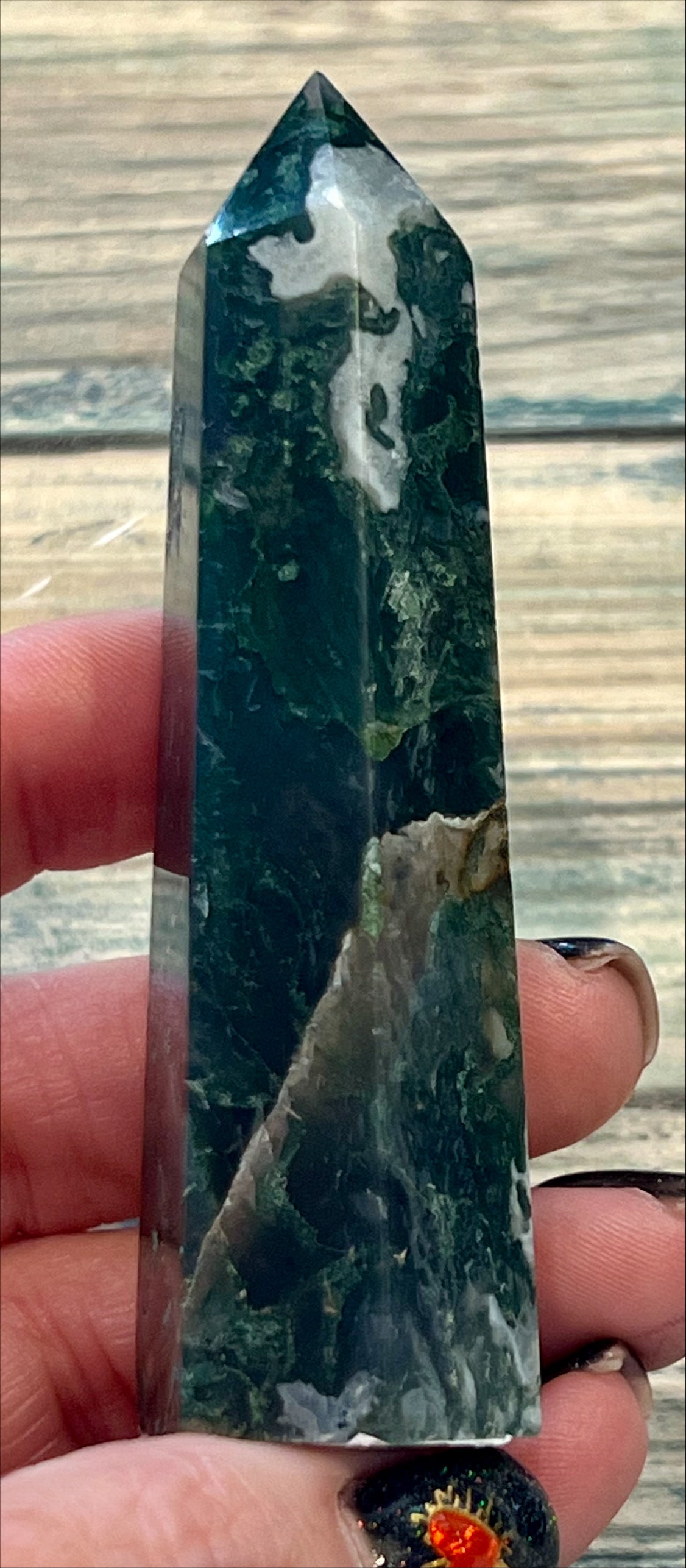 Tower - Moss Agate