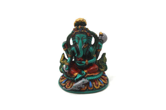 Painted Resin Ganesh