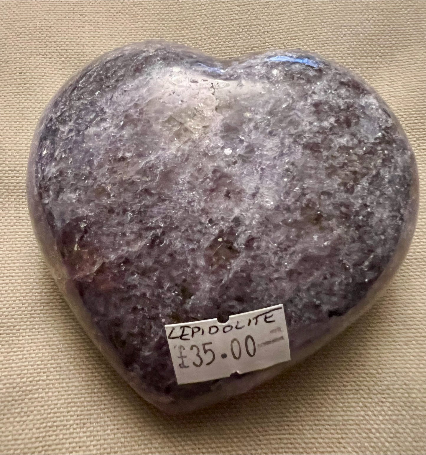 Heart - Lepidolite
