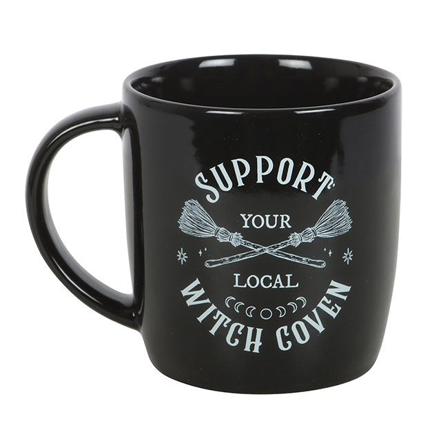 Support Your Local Witch Coven Ceramic Mug