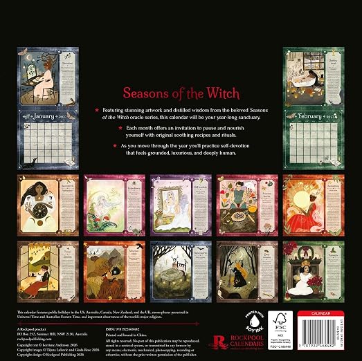 2027 Seasons of the Witch Calendar