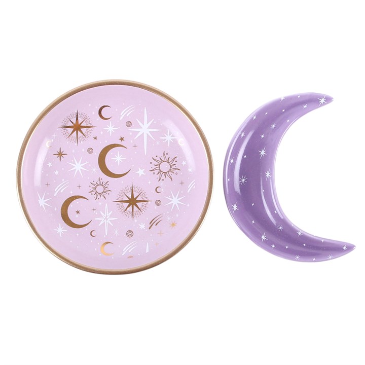 Pastel Moon Stacking Trinket Dish