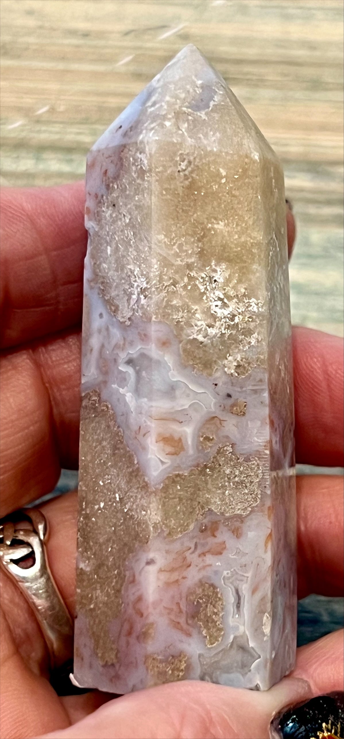 Tower - Flower Agate