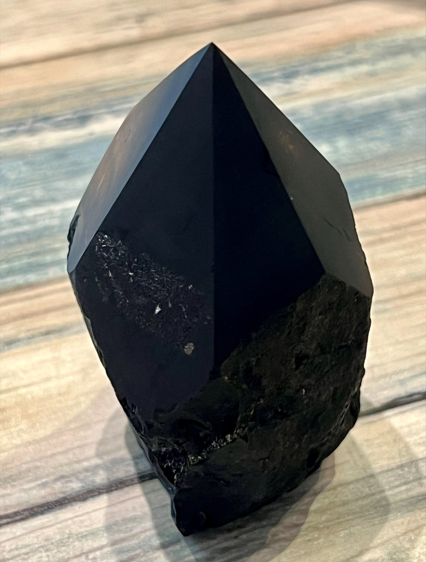 Shungite Cut Base Point