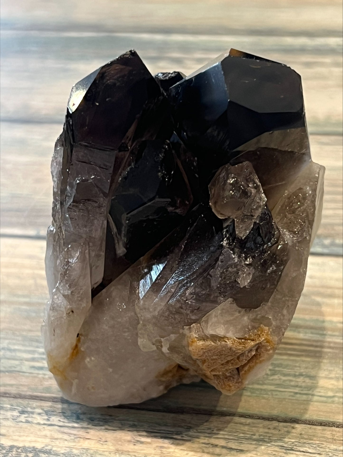 Smoky Quartz Cluster