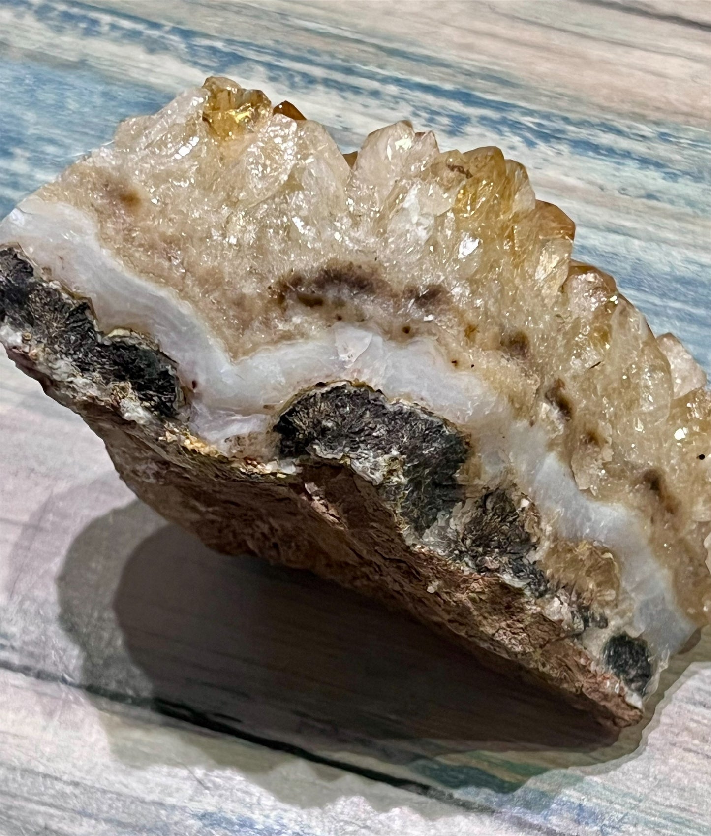 Citrine Druzy