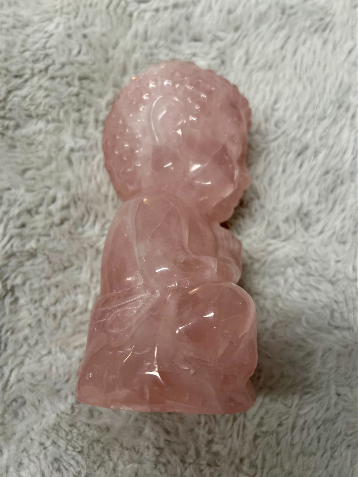 Rose Quartz Buddha