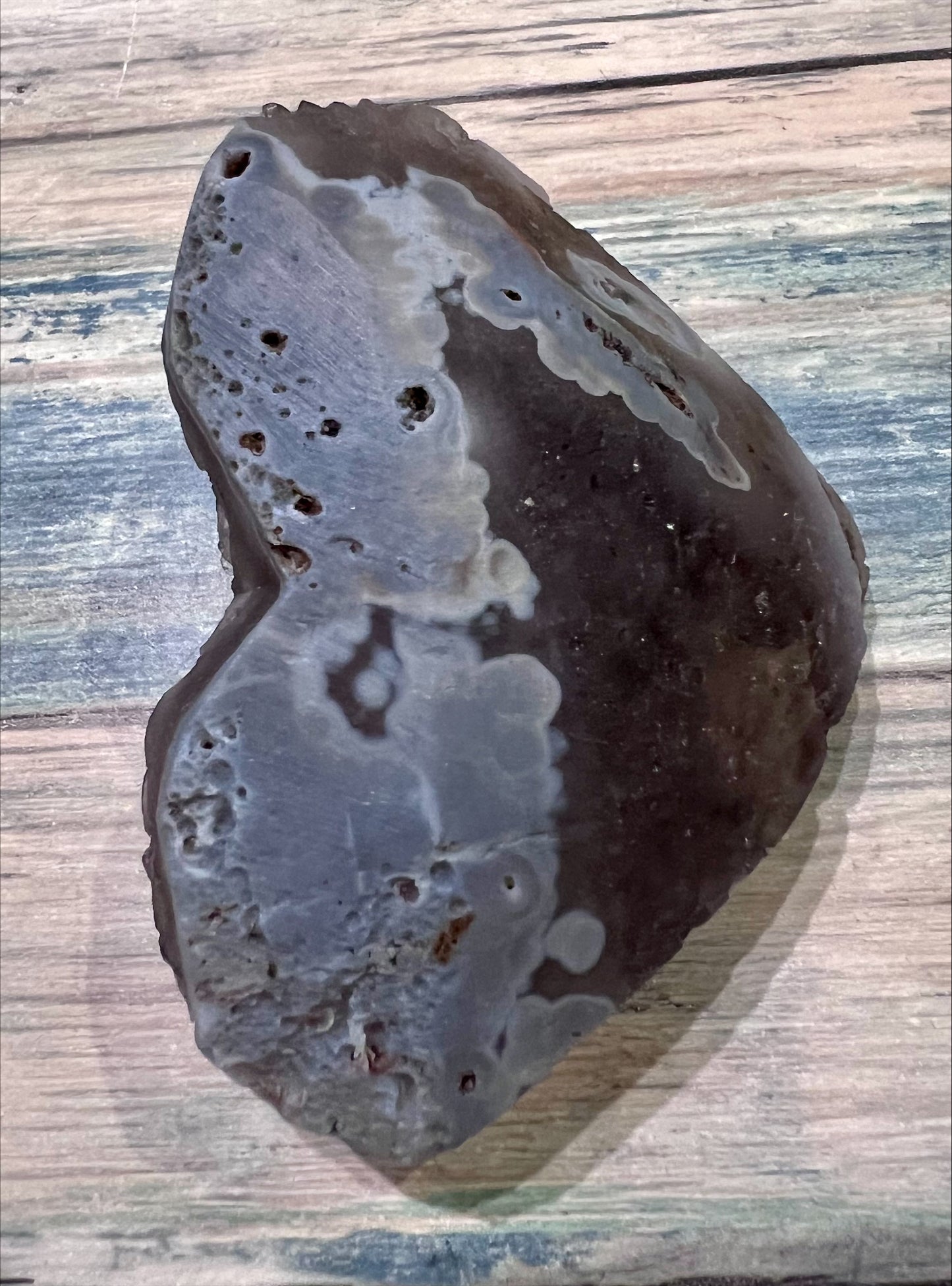 Amethyst,  Blue Lace Agate and Calcite Cluster