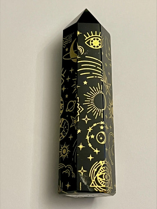 Obsidian Mystical Point