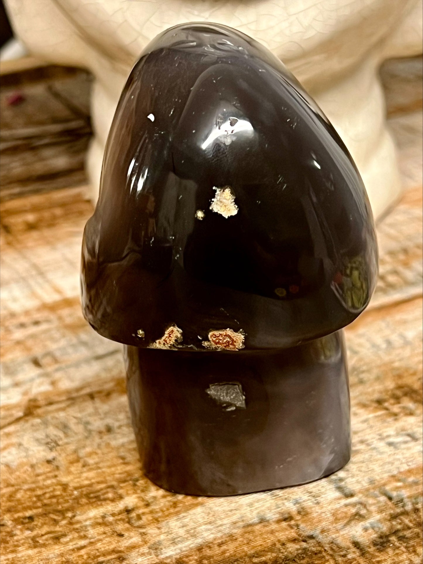 Mushroom - Druzy Agate