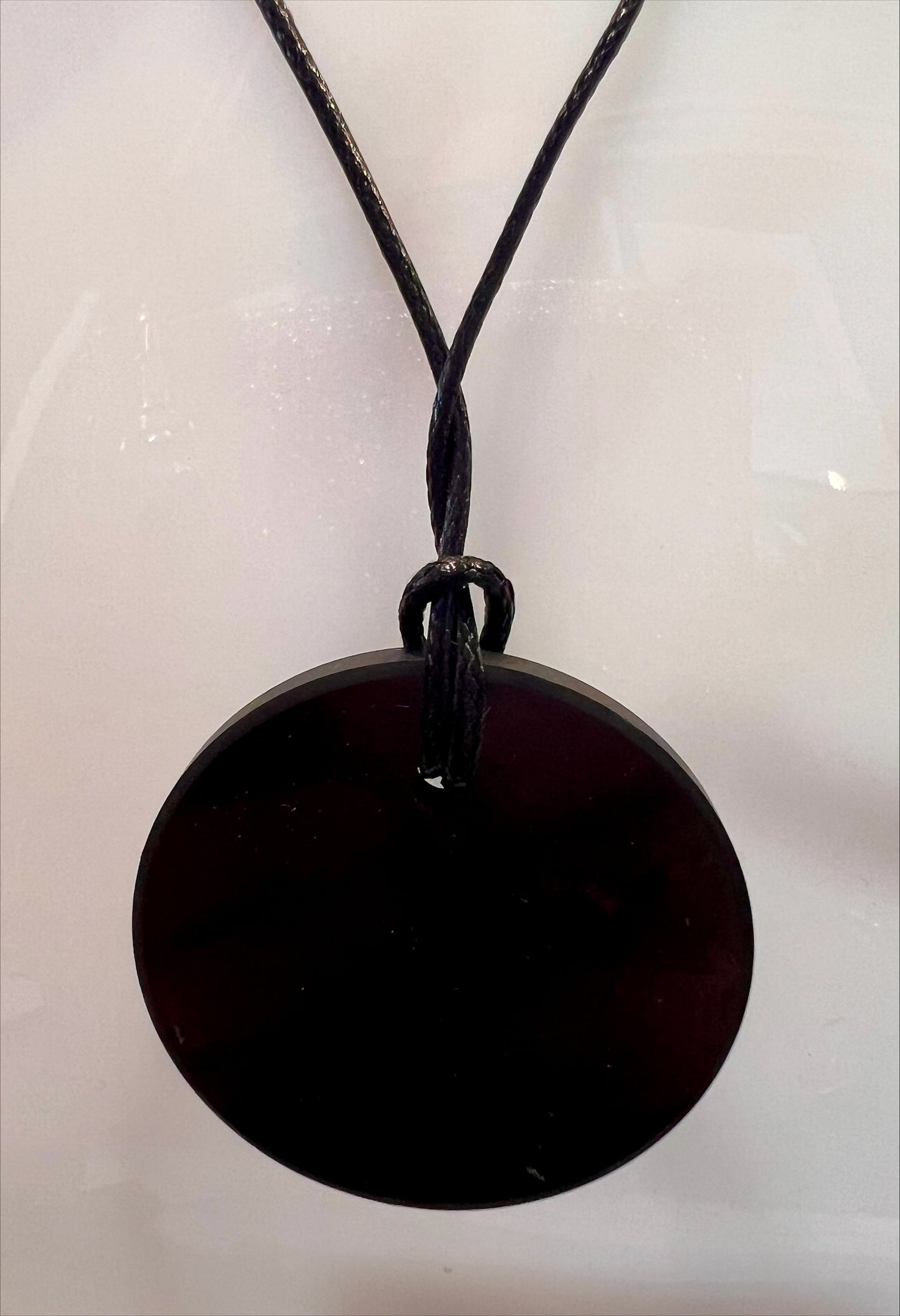 Shungite Pendant on cord
