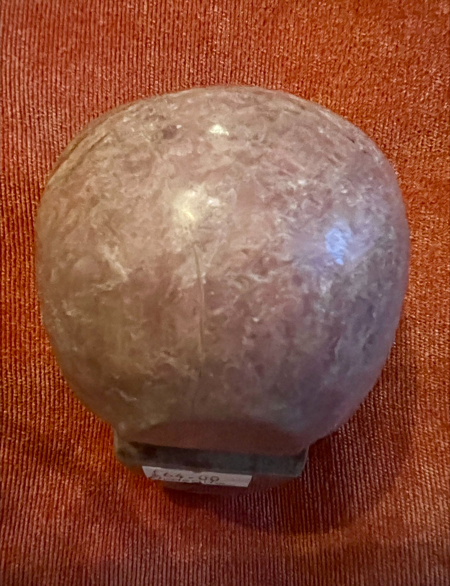 Rhodochrosite Crystal Skull