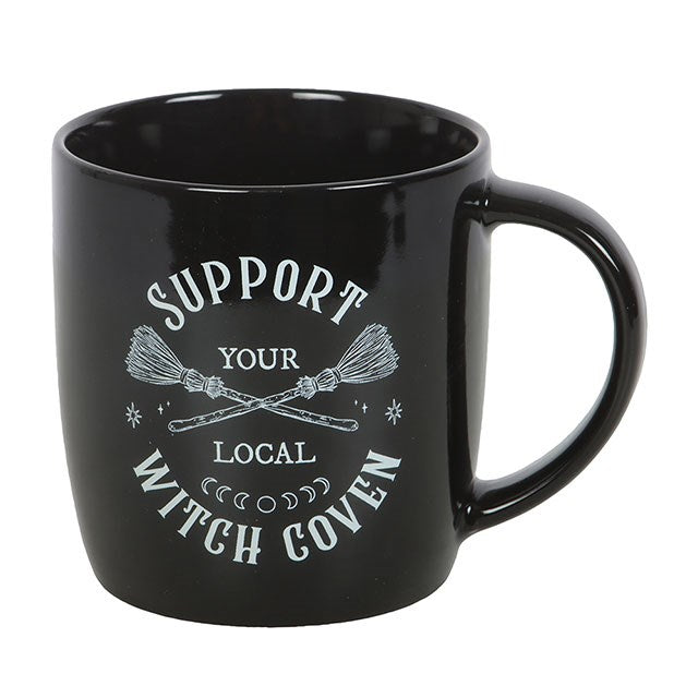 Support Your Local Witch Coven Ceramic Mug